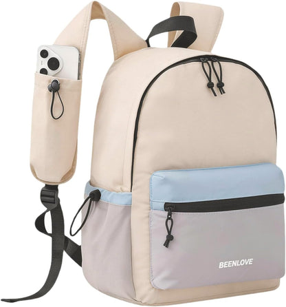 Hiking Backpack for Women Men 16L,Lightweight Foldable Backpack,Packable Hiking Daypack for Travel Camping Outdoor,Beige