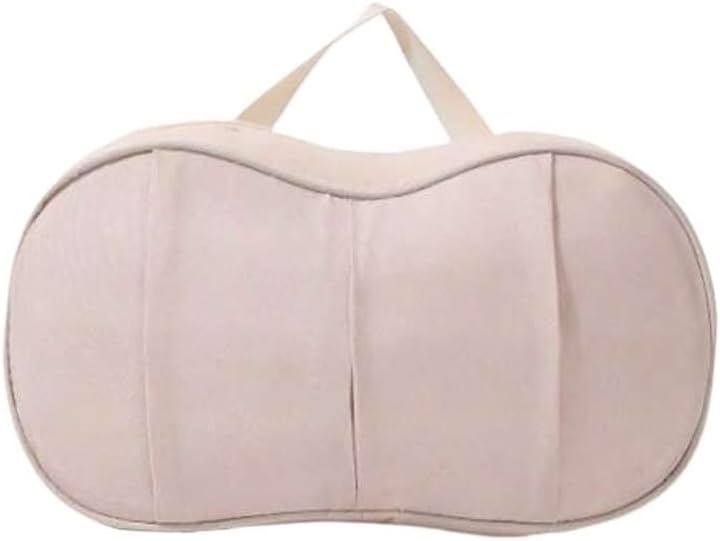 Travel Underwear Organizer Bag 1pc Lightweight Bra Storage Bag, Waterproof Lingerie Organizer - Portable Underwear & Box for Women(Beige)