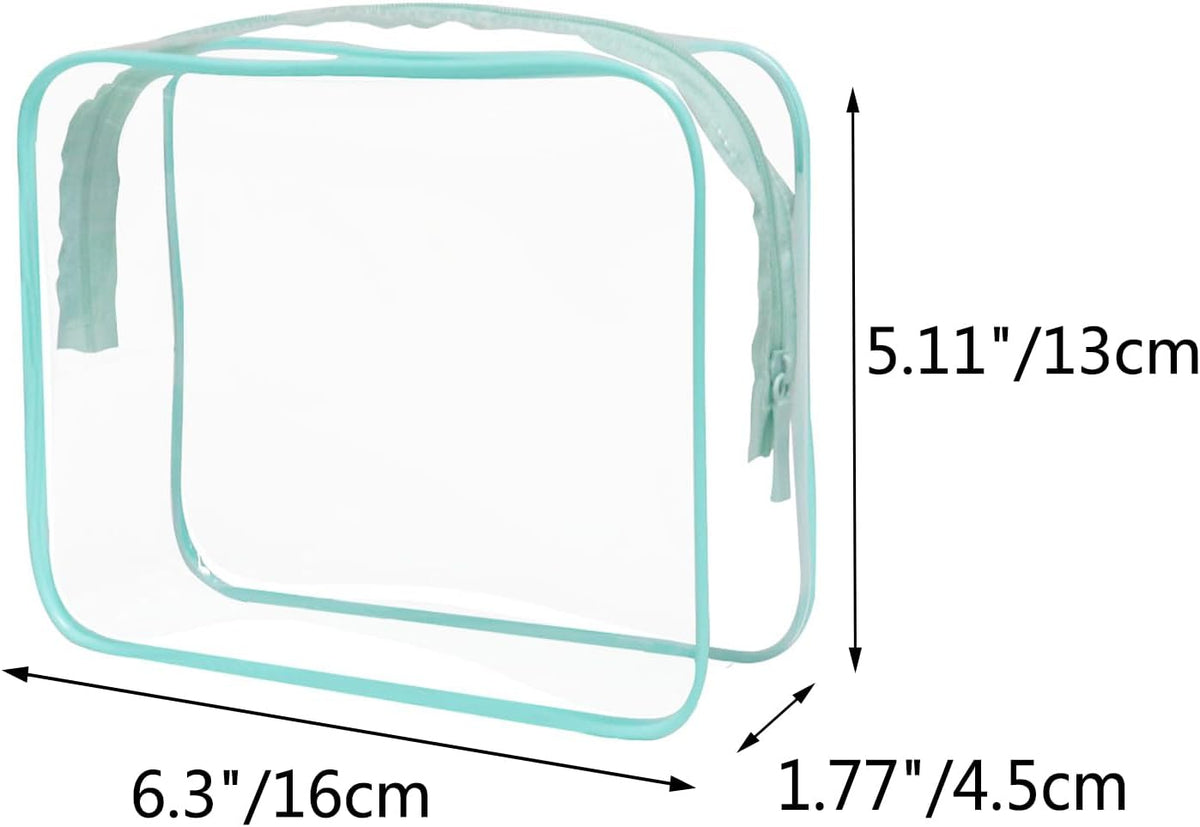 Clear Travel Bags for Toiletries, Lightweight Toiletry Bag, Multipurpose Transparent TSA Cosmetic Bag