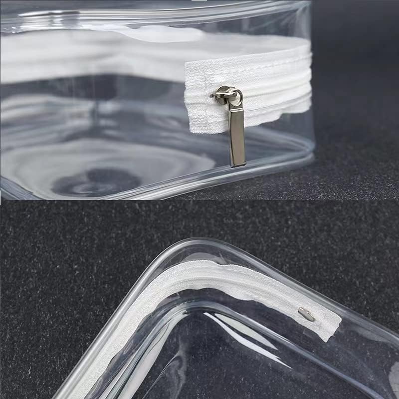 Clear Travel Bags for Toiletries, Lightweight Toiletry Bag, Multipurpose Transparent TSA Cosmetic Bag