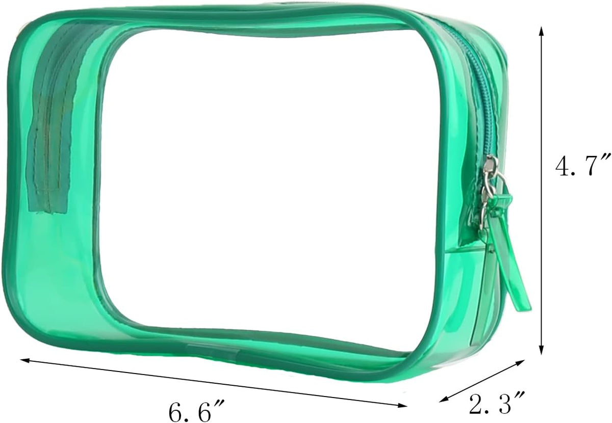 Clear Travel Bags for Toiletries, Lightweight Toiletry Bag, Multipurpose Transparent TSA Cosmetic Bag