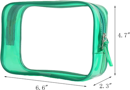 Clear Travel Bags for Toiletries, Lightweight Toiletry Bag, Multipurpose Transparent TSA Cosmetic Bag
