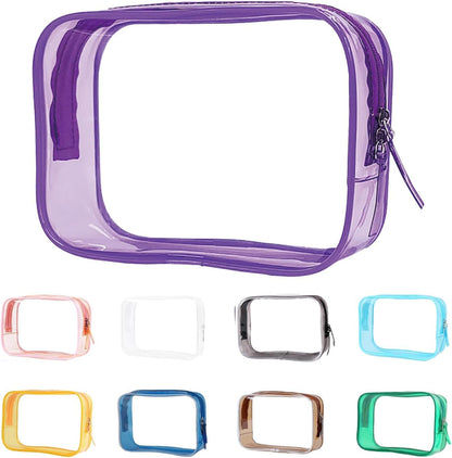 Clear Travel Bags for Toiletries, Lightweight Toiletry Bag, Multipurpose Transparent TSA Cosmetic Bag