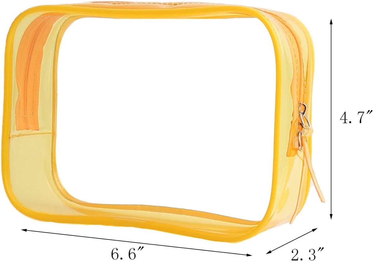 Clear Travel Bags for Toiletries, Lightweight Toiletry Bag, Multipurpose Transparent TSA Cosmetic Bag