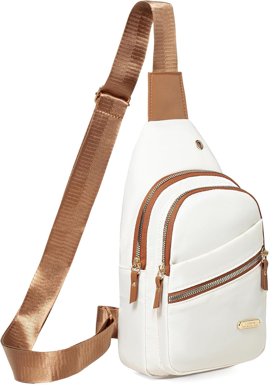 Small Sling Bag Casual Crossbody Sling Backpack for Women Men, Trendy Cross Body Daypack Backpack