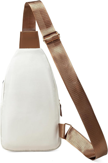 Small Sling Bag Casual Crossbody Sling Backpack for Women Men, Trendy Cross Body Daypack Backpack