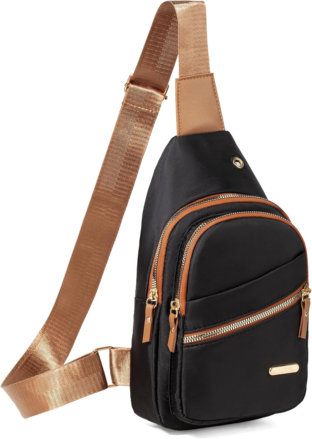 Small Sling Bag Casual Crossbody Sling Backpack for Women Men, Trendy Cross Body Daypack Backpack