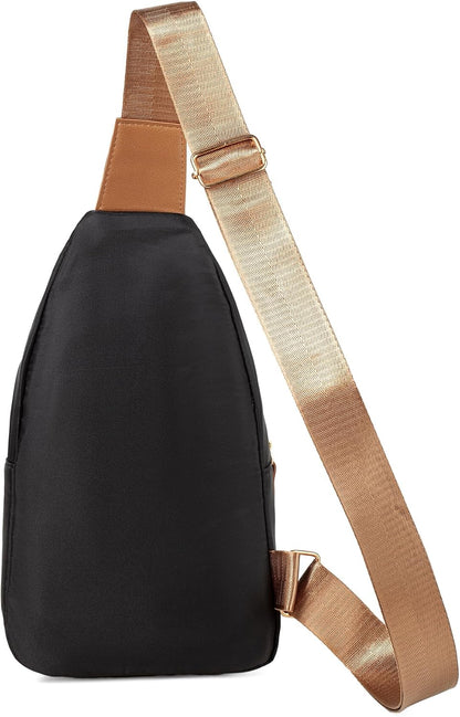 Small Sling Bag Casual Crossbody Sling Backpack for Women Men, Trendy Cross Body Daypack Backpack