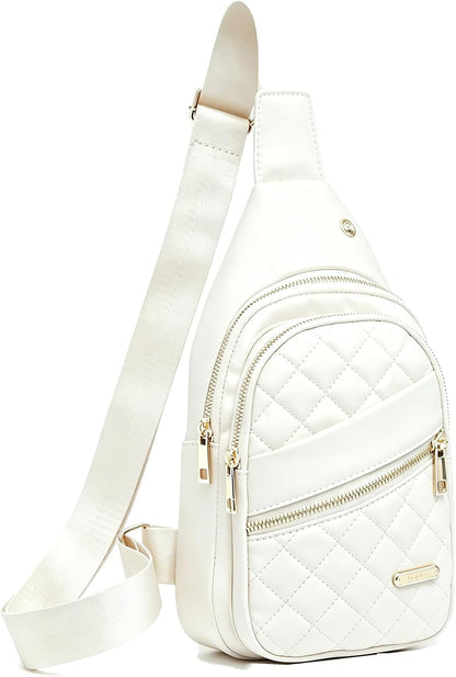 Small Sling Bag Casual Crossbody Sling Backpack for Women Men, Trendy Cross Body Daypack Backpack