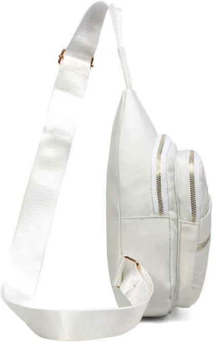 Small Sling Bag Casual Crossbody Sling Backpack for Women Men, Trendy Cross Body Daypack Backpack