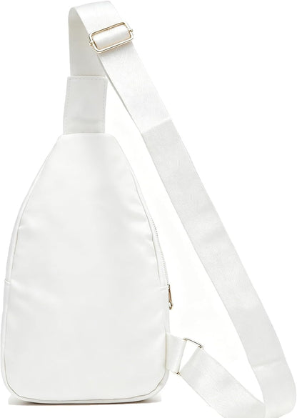 Small Sling Bag Casual Crossbody Sling Backpack for Women Men, Trendy Cross Body Daypack Backpack