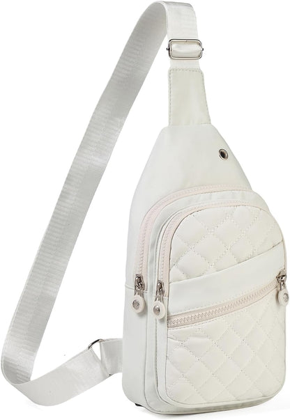 Small Sling Bag Casual Crossbody Sling Backpack for Women Men, Trendy Cross Body Daypack Backpack