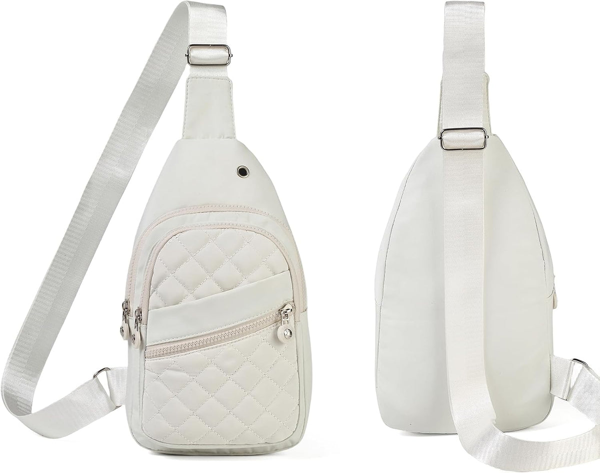 Small Sling Bag Casual Crossbody Sling Backpack for Women Men, Trendy Cross Body Daypack Backpack