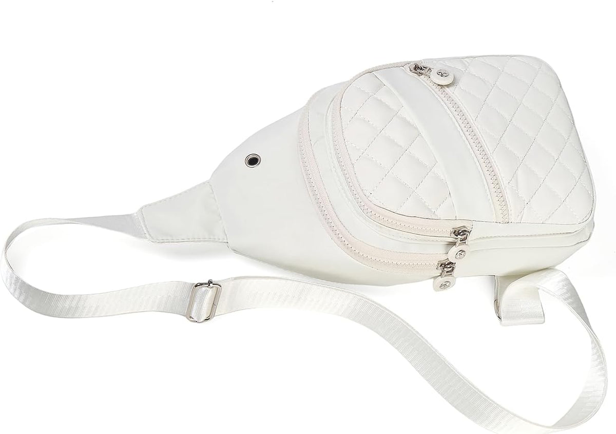 Small Sling Bag Casual Crossbody Sling Backpack for Women Men, Trendy Cross Body Daypack Backpack
