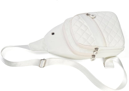 Small Sling Bag Casual Crossbody Sling Backpack for Women Men, Trendy Cross Body Daypack Backpack