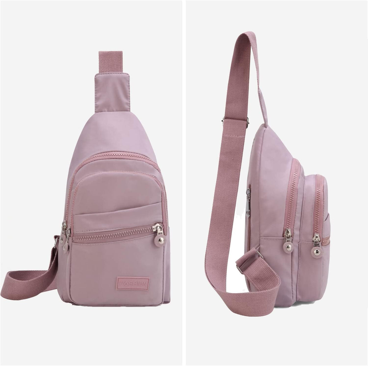 Small Sling Bag Casual Crossbody Sling Backpack for Women Men, Trendy Cross Body Daypack Backpack