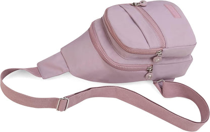 Small Sling Bag Casual Crossbody Sling Backpack for Women Men, Trendy Cross Body Daypack Backpack