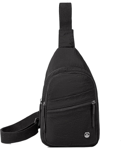 Small Sling Bag Casual Crossbody Sling Backpack for Women Men, Trendy Cross Body Daypack Backpack