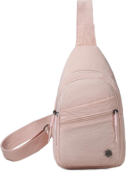 Small Sling Bag Casual Crossbody Sling Backpack for Women Men, Trendy Cross Body Daypack Backpack