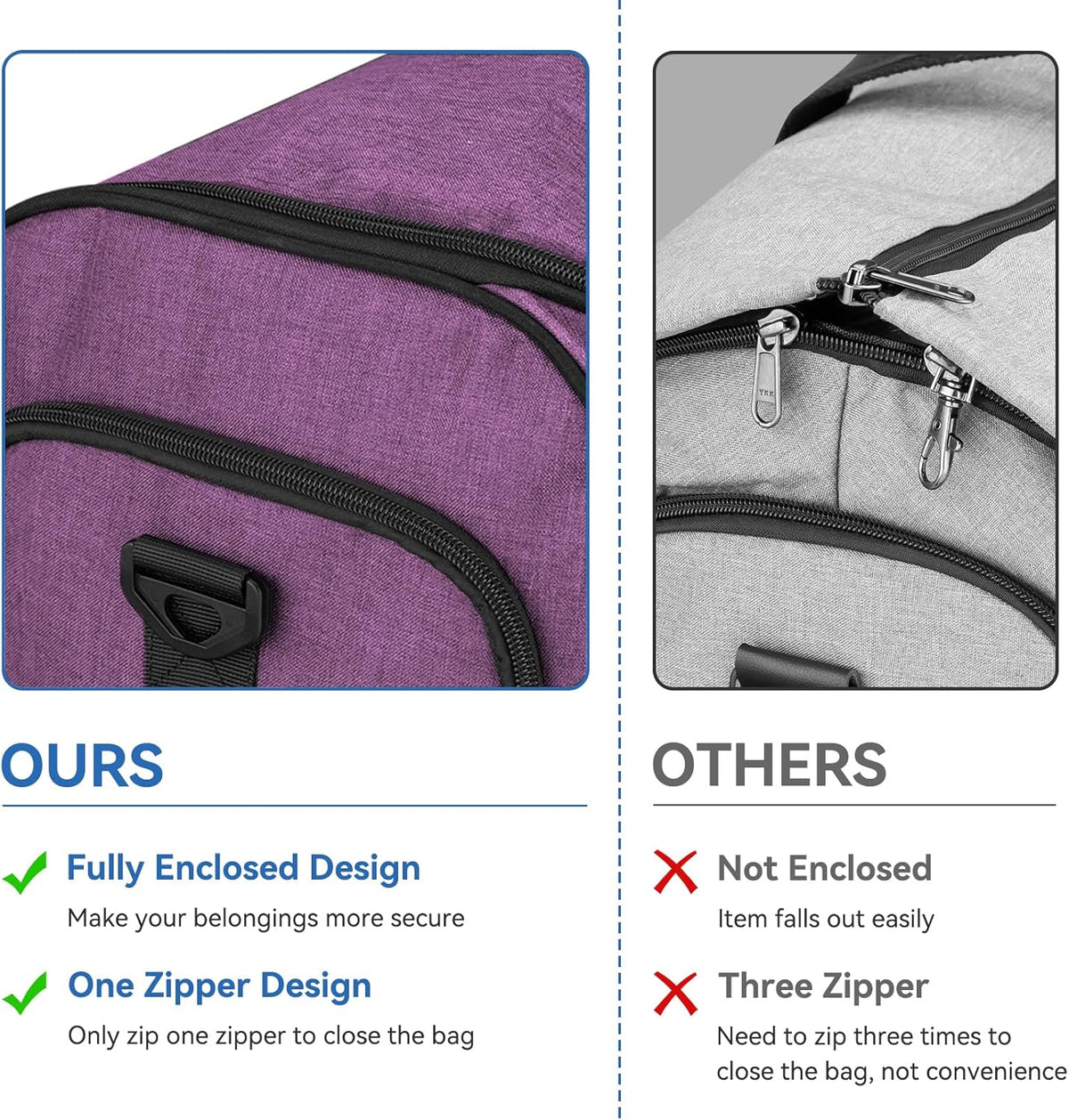 Garment Bags for Travel, Convertible Carry on Duffel Bag for Men Women, Backpack Straps, Shoe Compartment, 3 in 1 Hanging Dress Suit Bags for Men Women