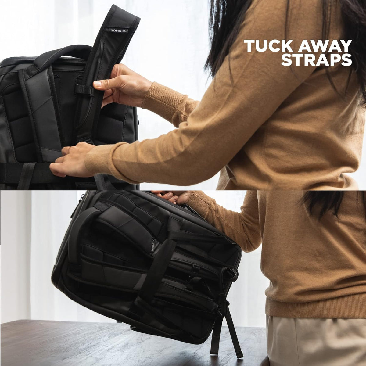 20L Travel Pack - Mens Travel Backpack - Expandable to 30L - Water Resistant Daypack - TSA-Ready - Lightweight Business Traveling Backpack for Men - 16" Laptop Compartment