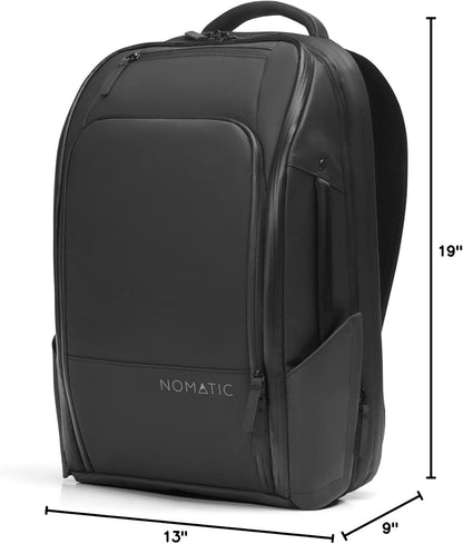 20L Travel Pack - Mens Travel Backpack - Expandable to 30L - Water Resistant Daypack - TSA-Ready - Lightweight Business Traveling Backpack for Men - 16" Laptop Compartment