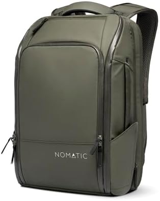 20L Travel Pack - Mens Travel Backpack - Expandable to 30L - Water Resistant Daypack - TSA-Ready - Lightweight Business Traveling Backpack for Men - 16" Laptop Compartment