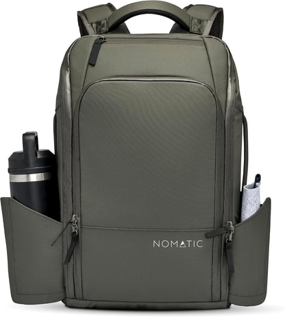 20L Travel Pack - Mens Travel Backpack - Expandable to 30L - Water Resistant Daypack - TSA-Ready - Lightweight Business Traveling Backpack for Men - 16" Laptop Compartment