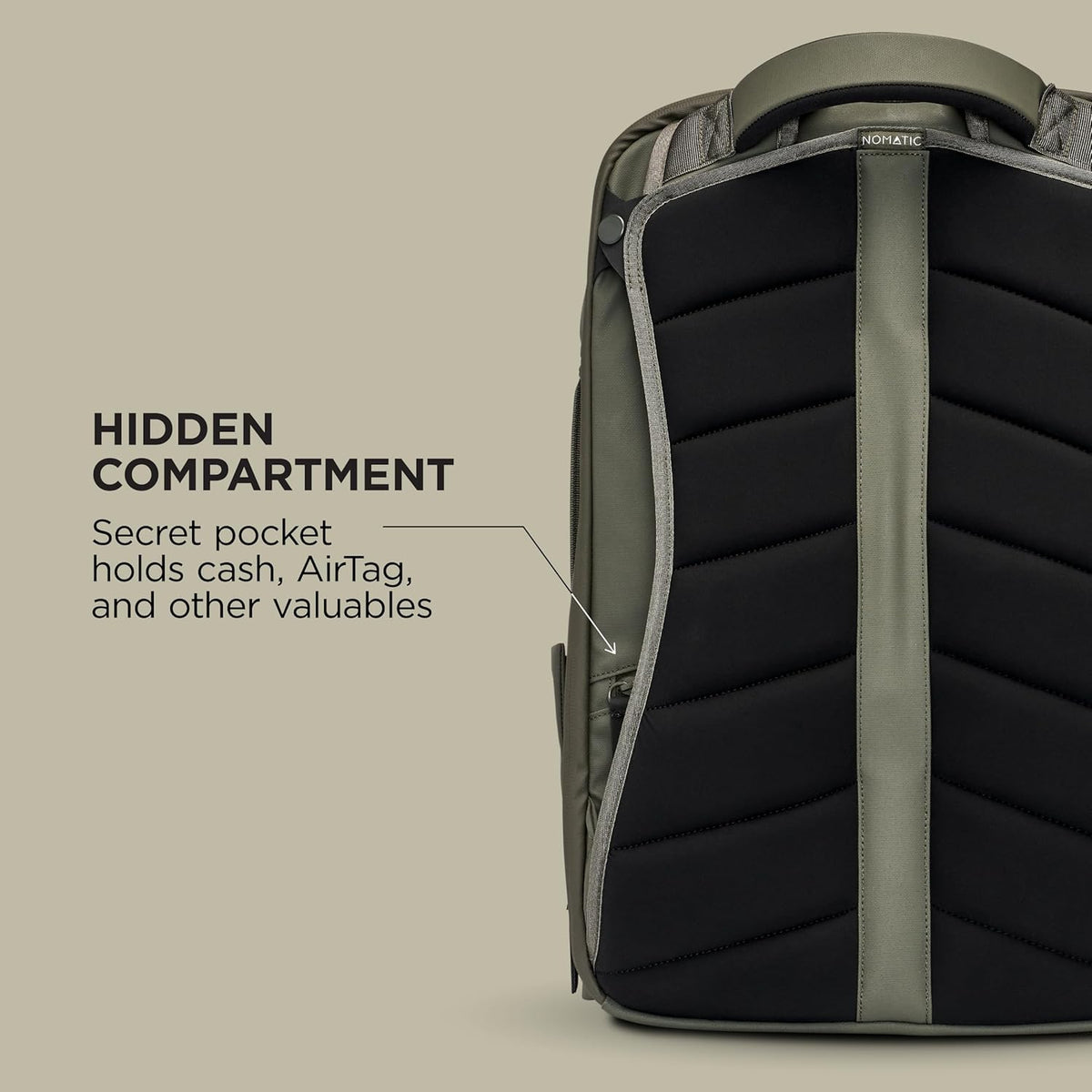 20L Travel Pack - Mens Travel Backpack - Expandable to 30L - Water Resistant Daypack - TSA-Ready - Lightweight Business Traveling Backpack for Men - 16" Laptop Compartment
