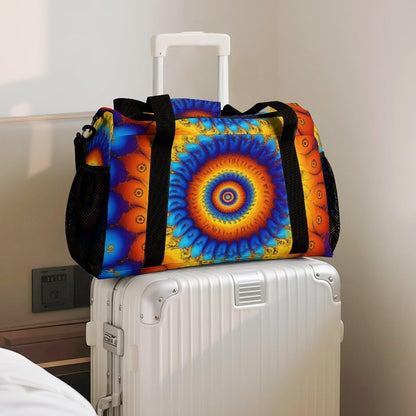 Foldable Lightweight Travel Duffel Bag Carry On Weekender Overnight Tote Bag for Men Women Yoga