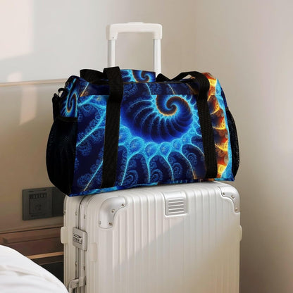 Foldable Lightweight Travel Duffel Bag Carry On Weekender Overnight Tote Bag for Men Women Yoga