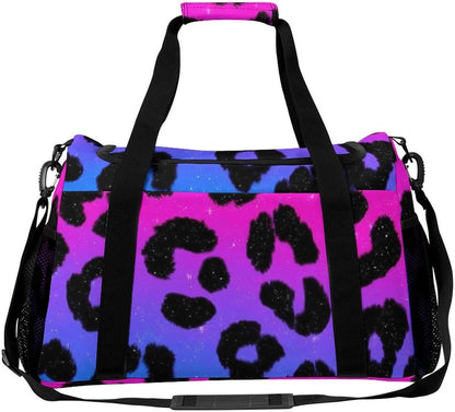 Foldable Lightweight Travel Duffel Bag Carry On Weekender Overnight Tote Bag for Men Women Yoga