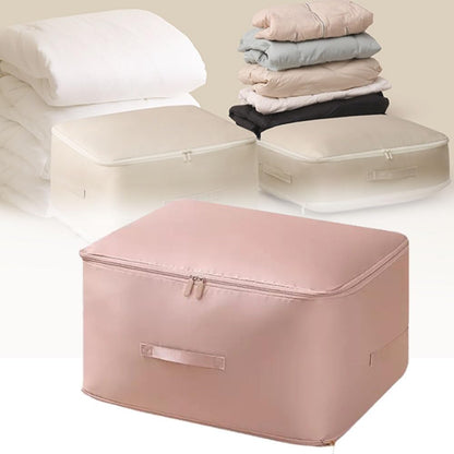 Ultra Space Saving Self Compression Organizer, 2024 New Self Compression Moving Organizer Bags Heavy Duty Moving Bags, Space Saving Self Compression Organizer for Comforters (Grey, Large)
