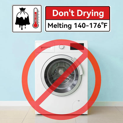 2Pcs Small Mesh Laundry Bags 10x12 Inch, Don't Drying, White | Delicates Lingerie Bags Mesh Wash Bags Hanging Laundry Bag Sock Bra Underwear Storage, Melting 140-176℉