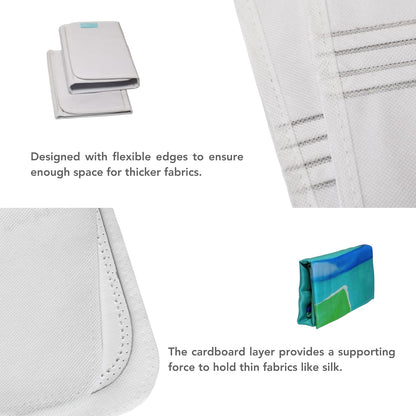 7 Pcs PLIIO Medium Filers, Foldable Clothes Organizer, Space-Saving Closet and Suitcase solution, Wrinkle-Free Storage Solution for Home and Travel, Wardrobe Organizer and Clothes Folder