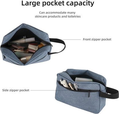 Travel Toiletry bag Toiletry bag for women men Hanging Cosmetic bag Travel accessories for Women Men (Black)