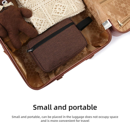 Travel Toiletry bag Toiletry bag for women men Hanging Cosmetic bag Travel accessories for Women Men (Black)
