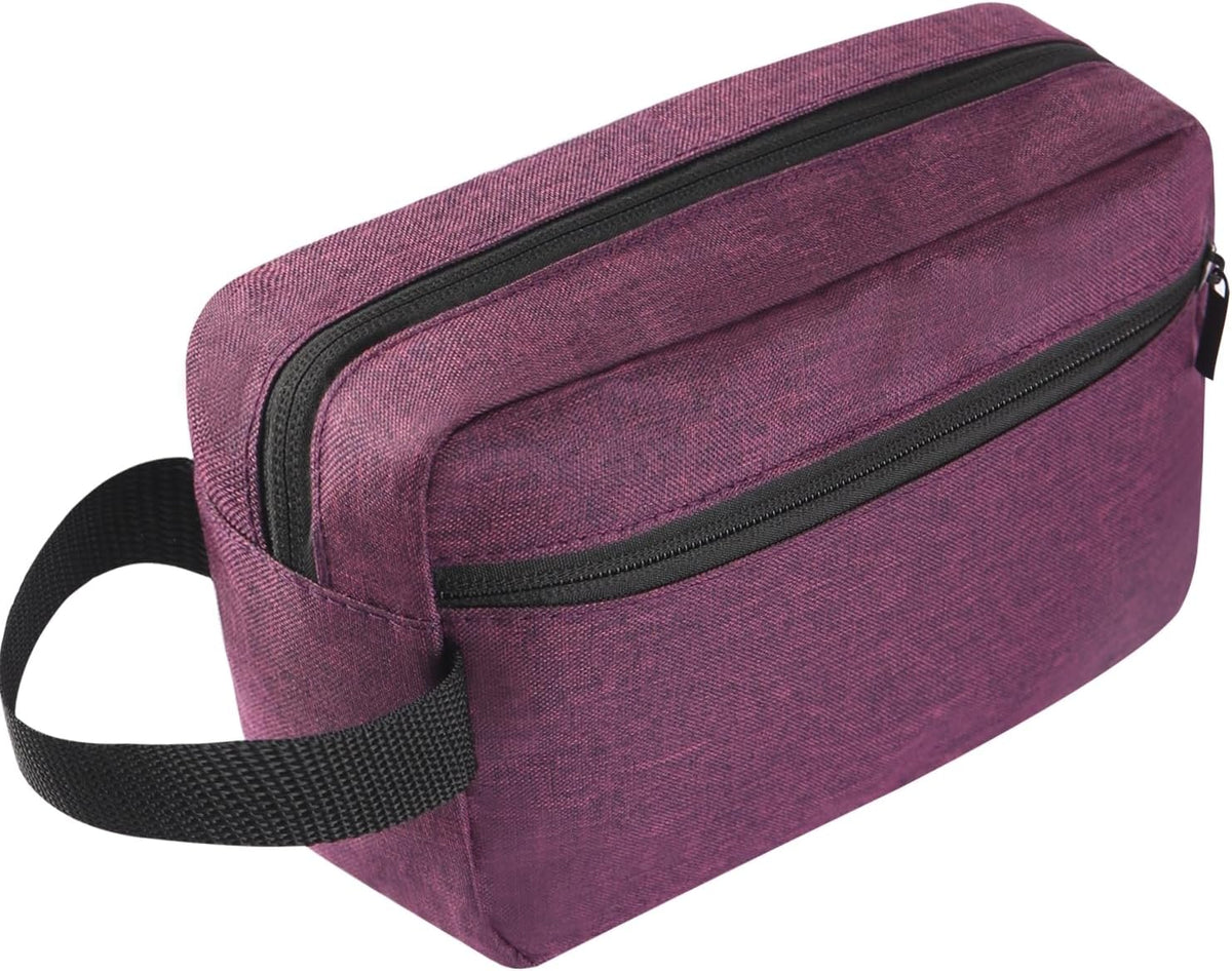 Travel Toiletry bag Toiletry bag for women men Hanging Cosmetic bag Travel accessories for Women Men (Black)
