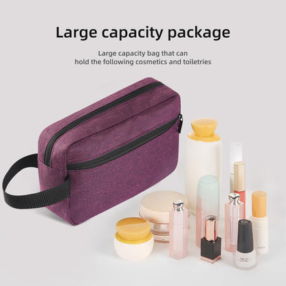 Travel Toiletry bag Toiletry bag for women men Hanging Cosmetic bag Travel accessories for Women Men (Black)