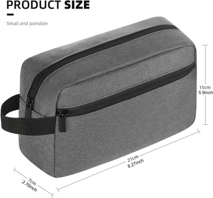 Travel Toiletry bag Toiletry bag for women men Hanging Cosmetic bag Travel accessories for Women Men (Black)