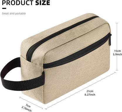 Travel Toiletry bag Toiletry bag for women men Hanging Cosmetic bag Travel accessories for Women Men (Black)