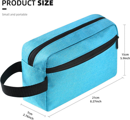 Travel Toiletry bag Toiletry bag for women men Hanging Cosmetic bag Travel accessories for Women Men (Black)