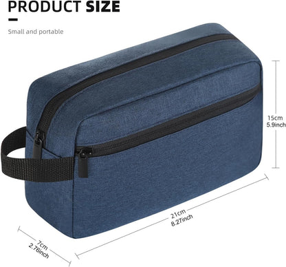 Travel Toiletry bag Toiletry bag for women men Hanging Cosmetic bag Travel accessories for Women Men (Black)