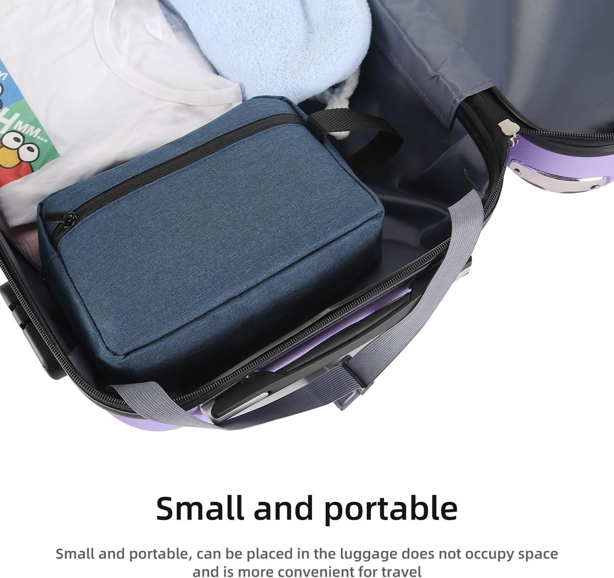 Travel Toiletry bag Toiletry bag for women men Hanging Cosmetic bag Travel accessories for Women Men (Black)