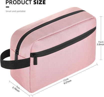 Travel Toiletry bag Toiletry bag for women men Hanging Cosmetic bag Travel accessories for Women Men (Black)