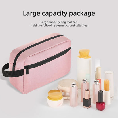 Travel Toiletry bag Toiletry bag for women men Hanging Cosmetic bag Travel accessories for Women Men (Black)