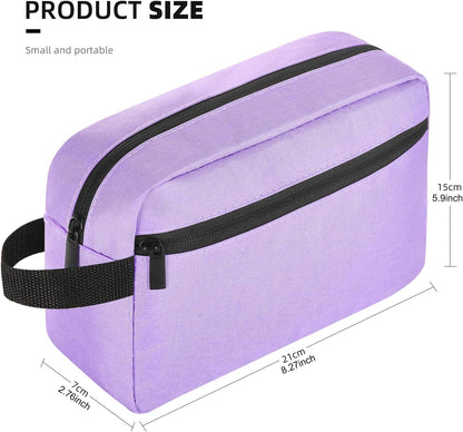 Travel Toiletry bag Toiletry bag for women men Hanging Cosmetic bag Travel accessories for Women Men (Black)