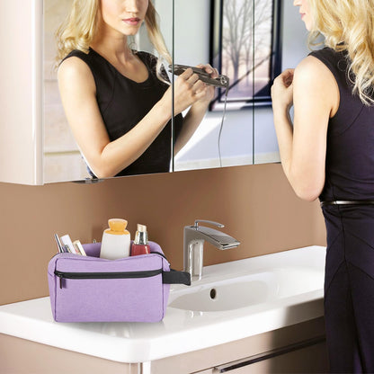 Travel Toiletry bag Toiletry bag for women men Hanging Cosmetic bag Travel accessories for Women Men (Black)