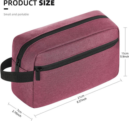 Travel Toiletry bag Toiletry bag for women men Hanging Cosmetic bag Travel accessories for Women Men (Black)