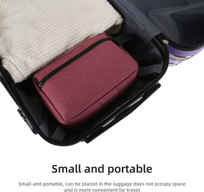 Travel Toiletry bag Toiletry bag for women men Hanging Cosmetic bag Travel accessories for Women Men (Black)